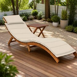 Specifications of the Premium Sun Lounger and Side Table