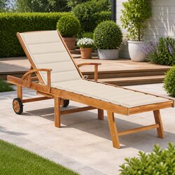 Specifications of Sun Lounger with Adjustable Backrest