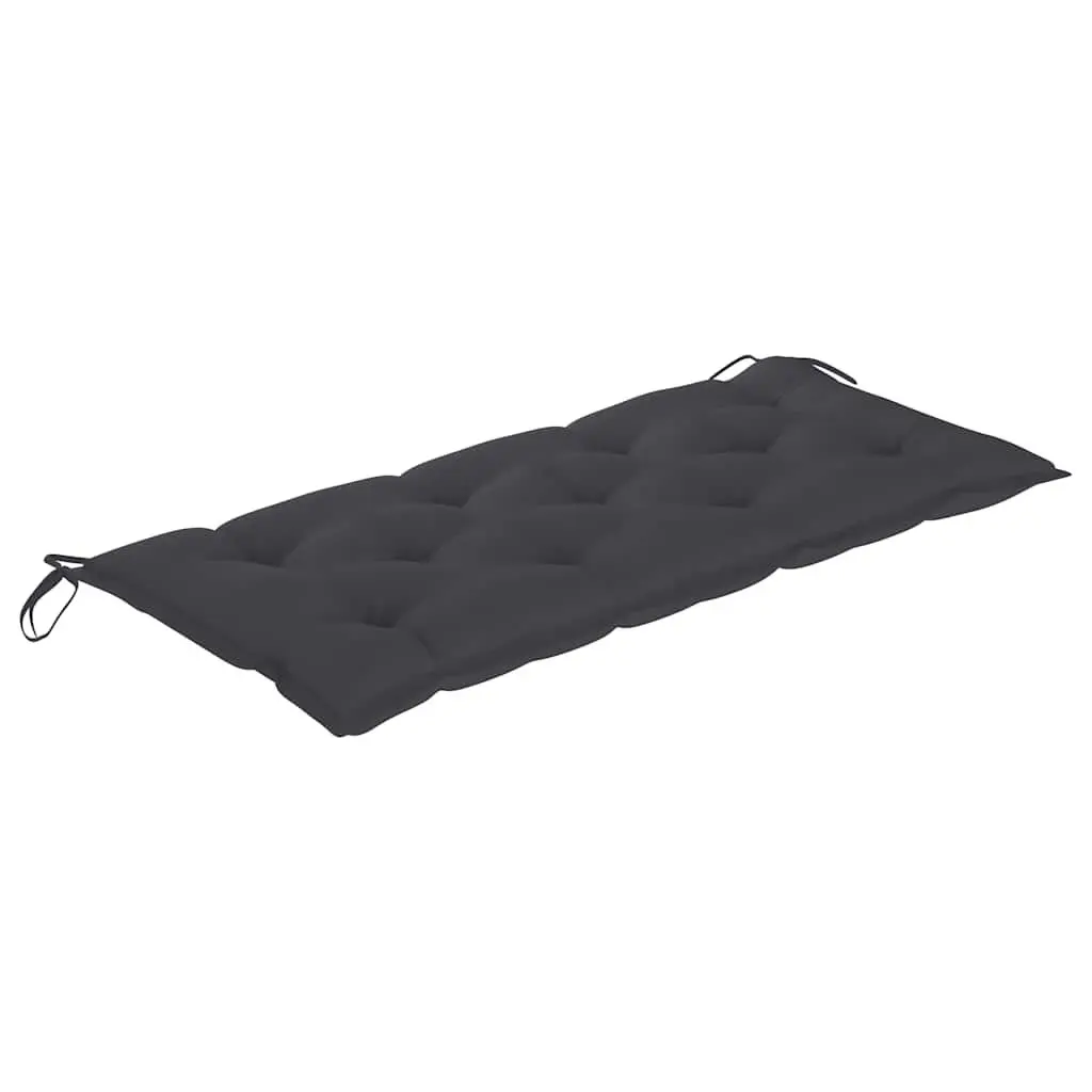 Garden Bench Outdoor Seating with Cushion 120cm
