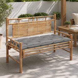 Specifications of Bamboo Garden Bench 120cm with Cushion