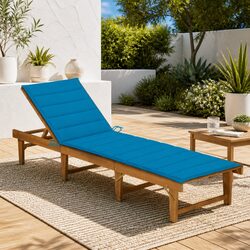 Folding Garden Lounger Bed – Dimensions and Features Listed