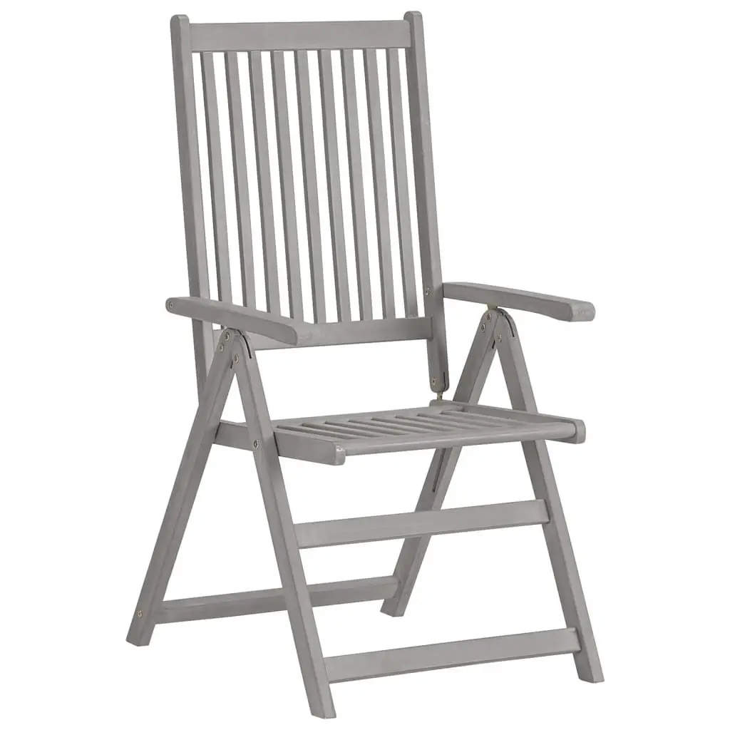 Outdoor Reclining Chairs Set 2 pcs