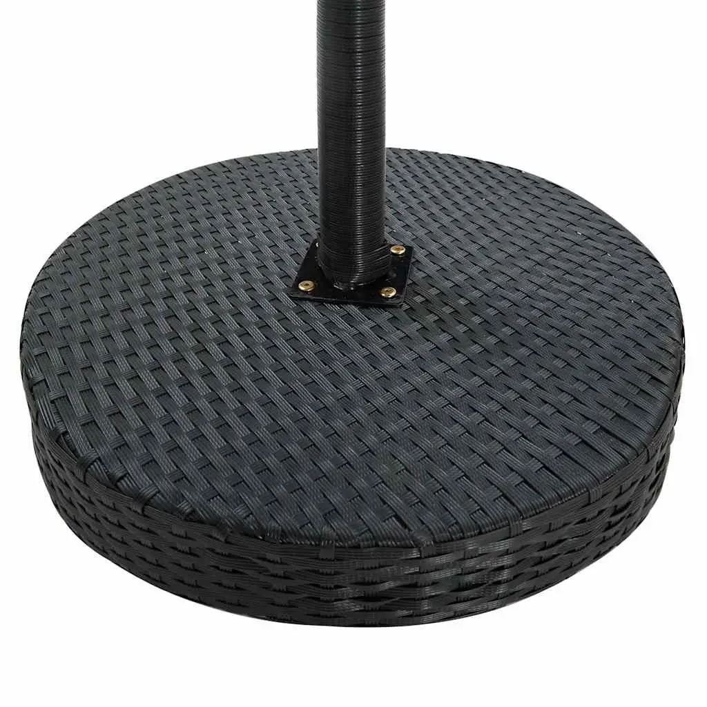 3 Piece Garden Bar Set Outdoor Patio Black