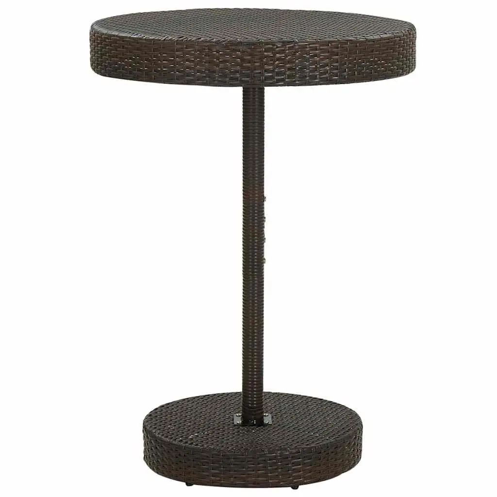 5-Piece Brown Garden Bar Set