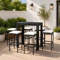 7 Piece Garden Bar Set: Specs and Features