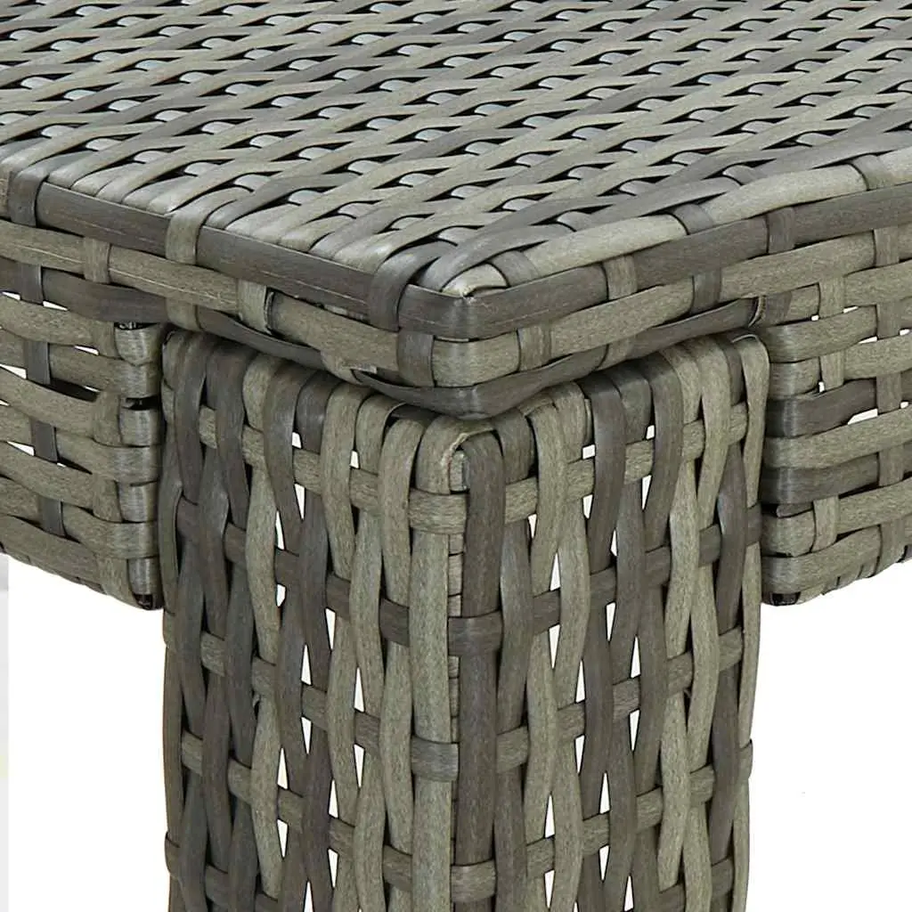 7 Piece Garden Bar Set in Grey