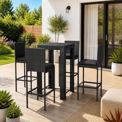 Outdoor Bar Set Specifications: 5 Pieces of Quality Furniture