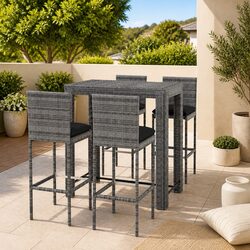 5 Piece Outdoor Bar Set Specifications and Features