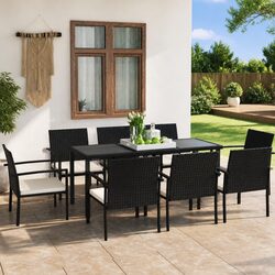 9 Piece Outdoor Dining Set - Specs and Features