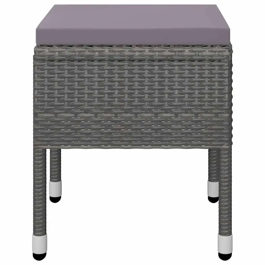 Garden Dining Set Outdoor Use 5 Piece Grey