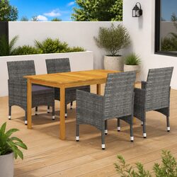 5-Piece Garden Dining Set: Specs and Features Overview