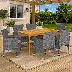 7 Piece Garden Dining Set - Specs and Features