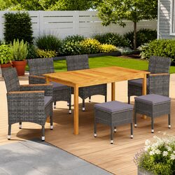 7-Piece Garden Dining Set: Specifications and Details