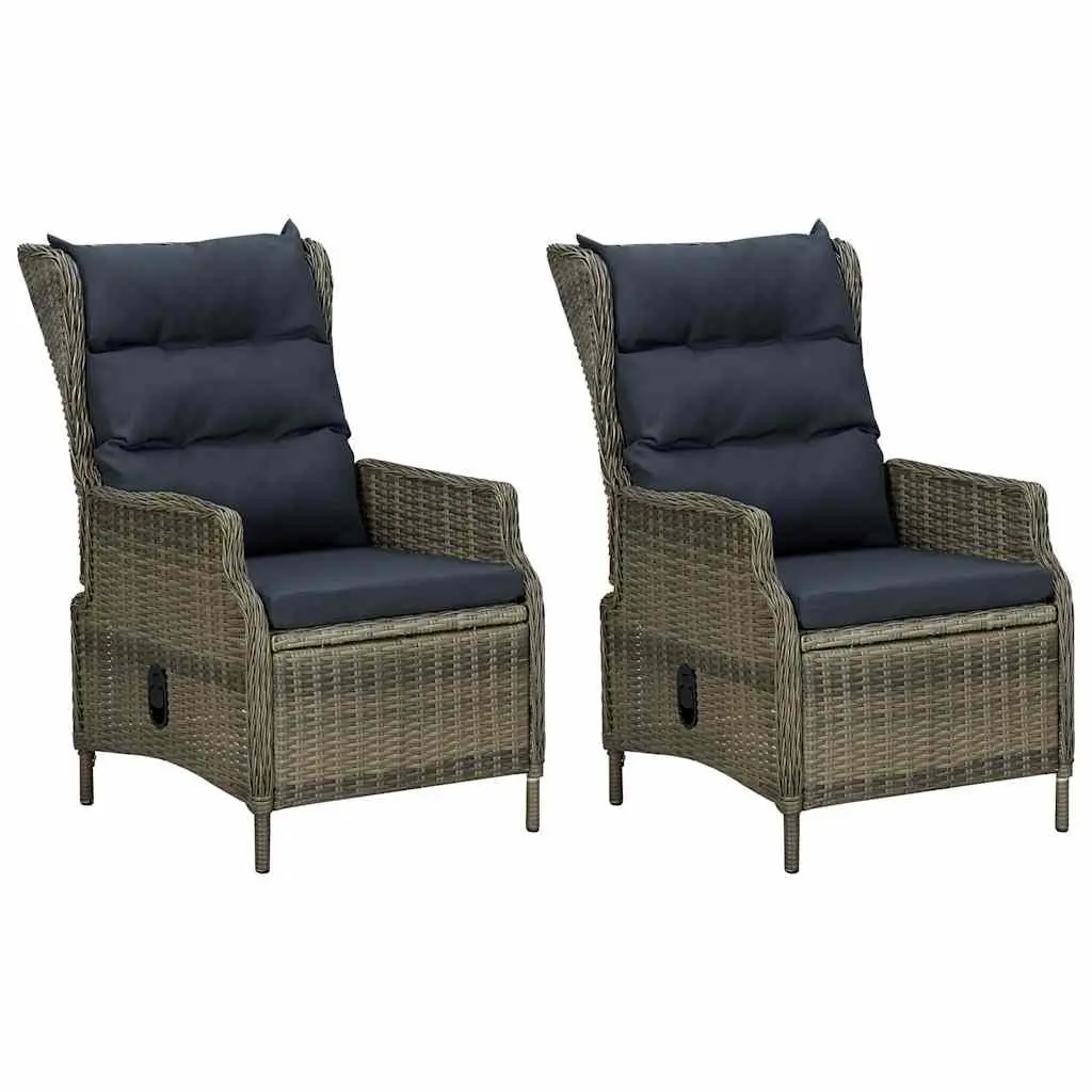 7-Piece Garden Dining Set, Brown