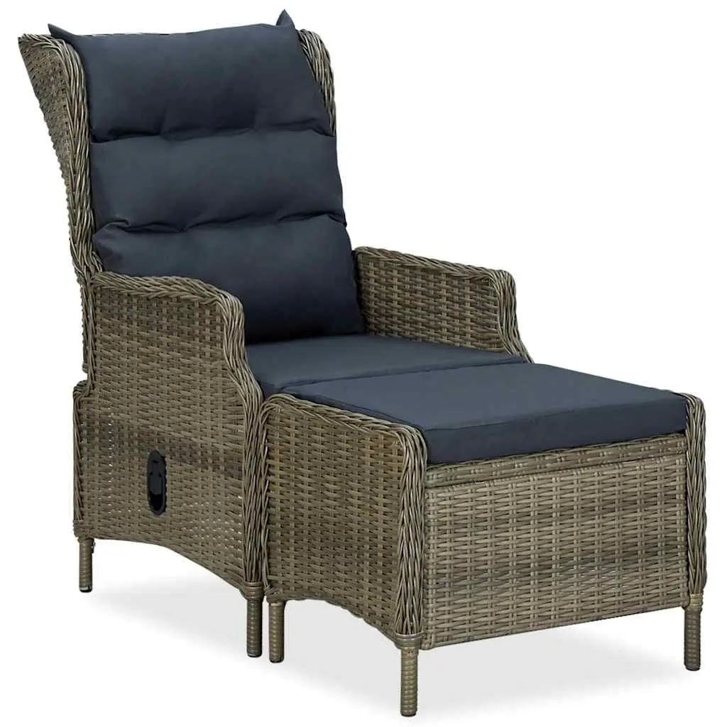 7-Piece Garden Dining Set, Brown