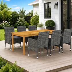 Detailed Specifications for 7 Piece Outdoor Dining Set