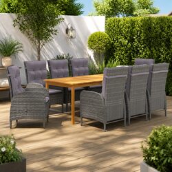9-Piece Garden Dining Set: Specifications & Features
