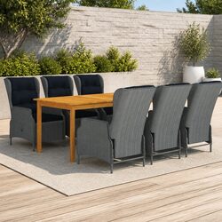 7-Piece Outdoor Dining Set: Specs & Details