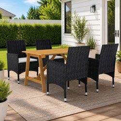 5 Piece Outdoor Dining Set: Specs and Features