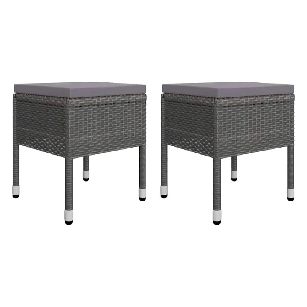 Garden Dining Set Outdoor Furniture 5 Piece Grey