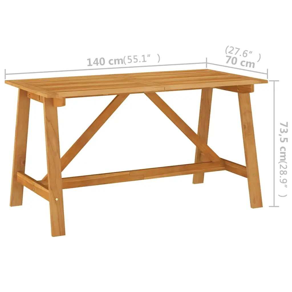 5 Piece Garden Dining Set Outdoor Use Grey Acacia Wood Rattan
