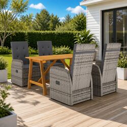 5 Piece Garden Dining Set: Specifications and Features