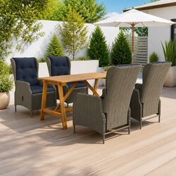 Detailed Specifications of 5 Piece Garden Dining Set