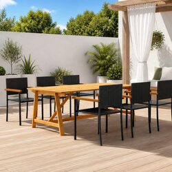 Factual 7 Piece Outdoor Dining Set – Specs Included
