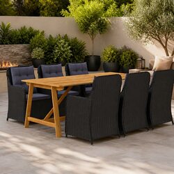 Specifications for 7 Piece Garden Dining Furniture