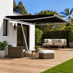 450x300cm Freestanding Retractable Awning: Specs & Details