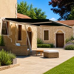 Specifications of Freestanding Manual Retractable Awning 500x300 cm