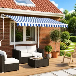 Dimensions and Features of the Manual Retractable Awning
