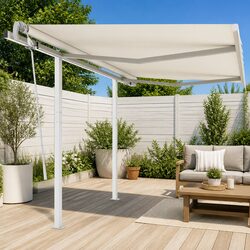 Specifications of 3x2.5m Manual Retractable Awning