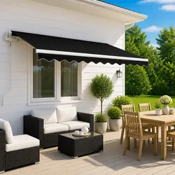 Manual Retractable Awning: Specs and Dimensions 3x2.5m