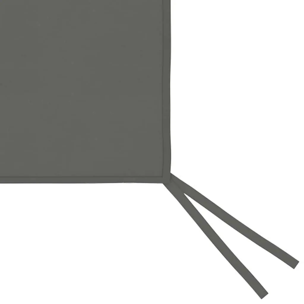 Gazebo Sidewall with Windows 6x2 m Anthracite Outdoor Party Tent Panel