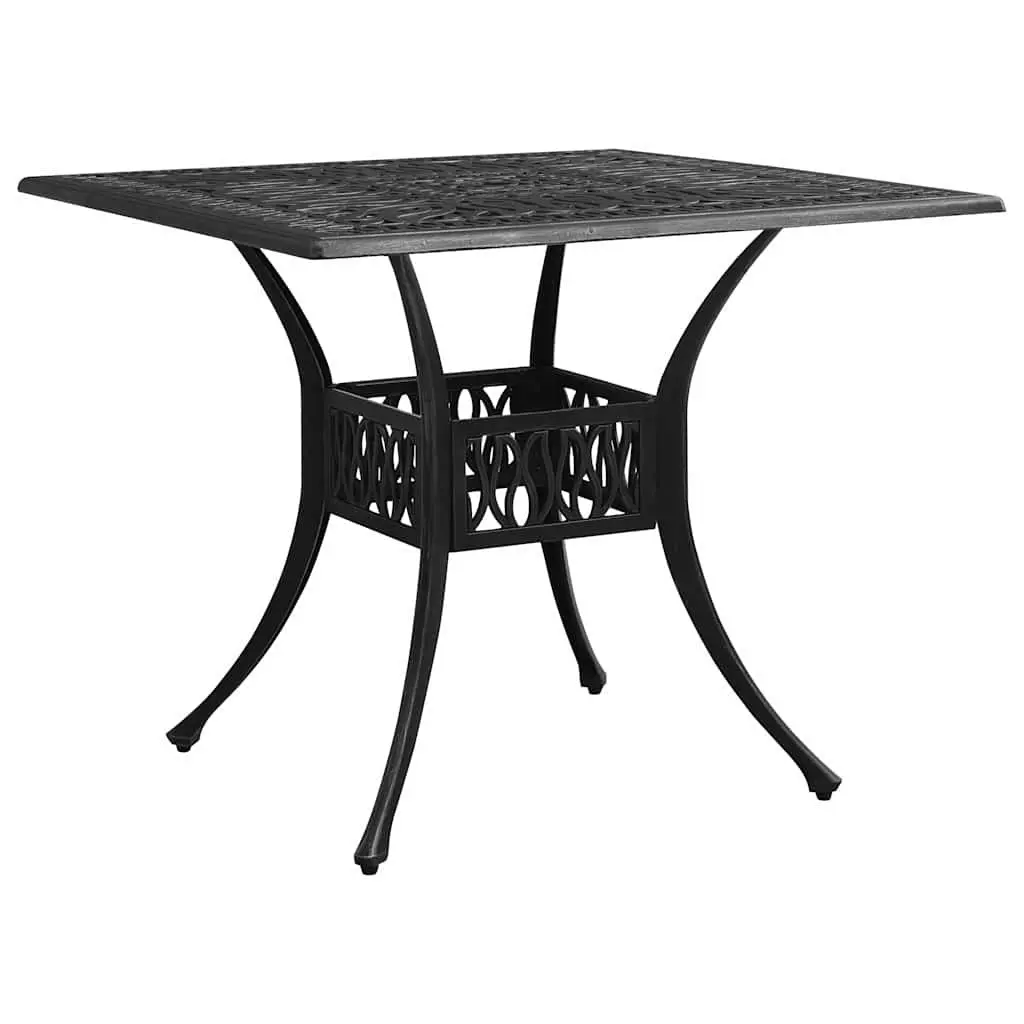 5 Piece Outdoor Bistro Set Cast Aluminium Table Chairs Garden Patio Furniture