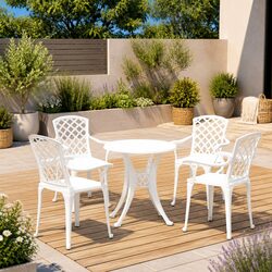 5 Piece Bistro Set: Cast Aluminium Quality Specifications