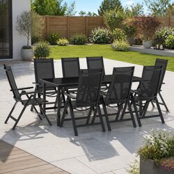 9 Piece Garden Dining Set: Specifications and Features