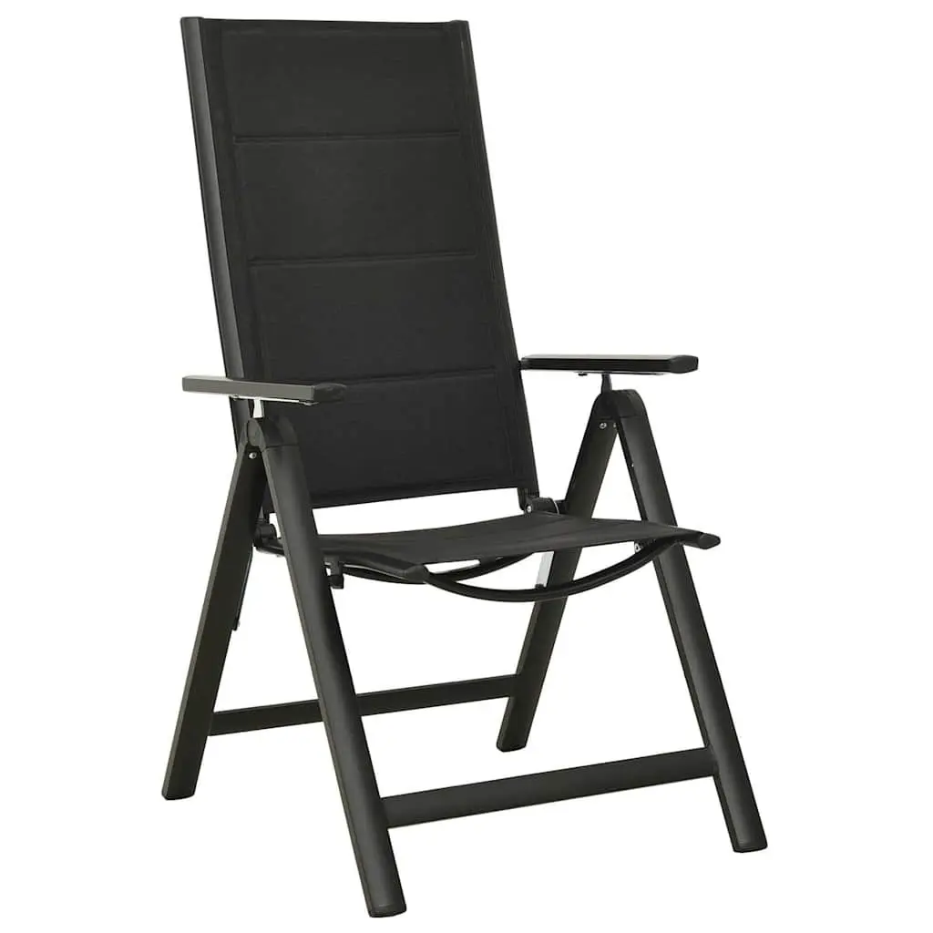 9 Piece Garden Dining Set Outdoor Use Anthracite Table Chairs
