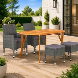 5-Piece Outdoor Dining Set: Specs & Features