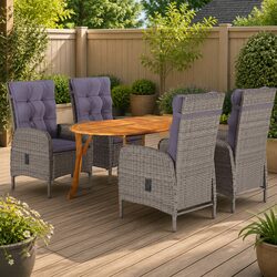 5 Piece Garden Dining Set: Dimensions, Materials and More