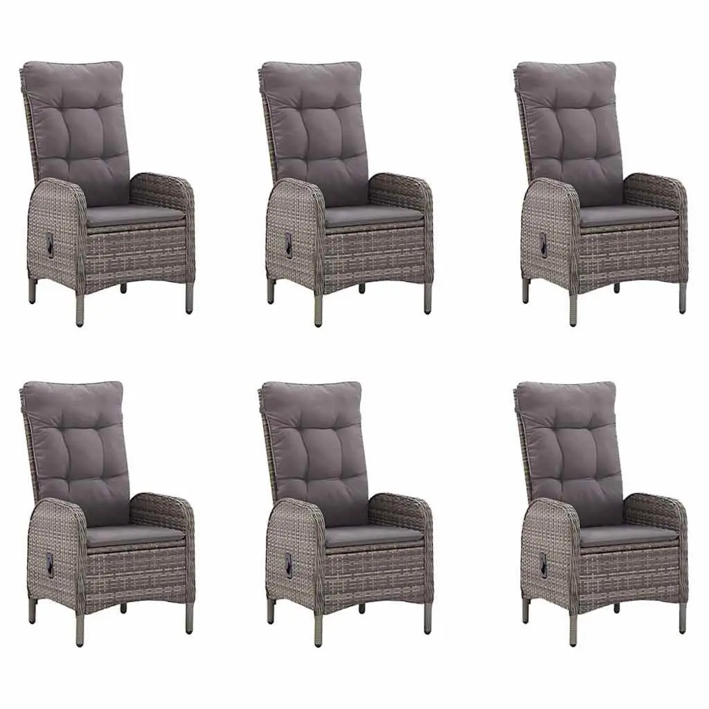 7-Piece Grey Garden Dining Set