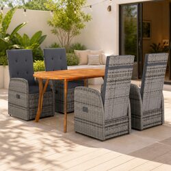 5 Piece Garden Dining Set: Specifications and Features