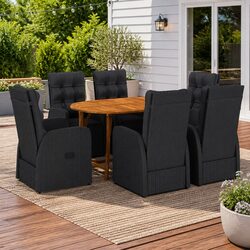 Specifications for the 7-Piece Outdoor Dining Set