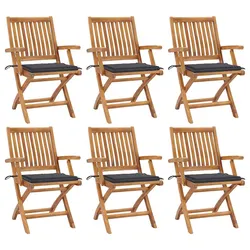 Specifications for Outdoor Folding Garden Chairs Set 6 pcs