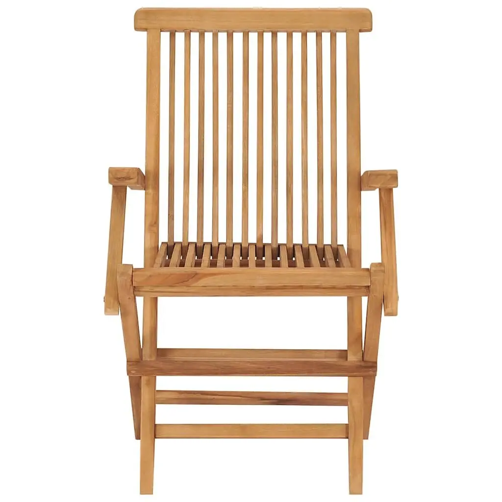 Wooden Garden Chairs Set 8 Pieces Outdoor Patio Folding Seating