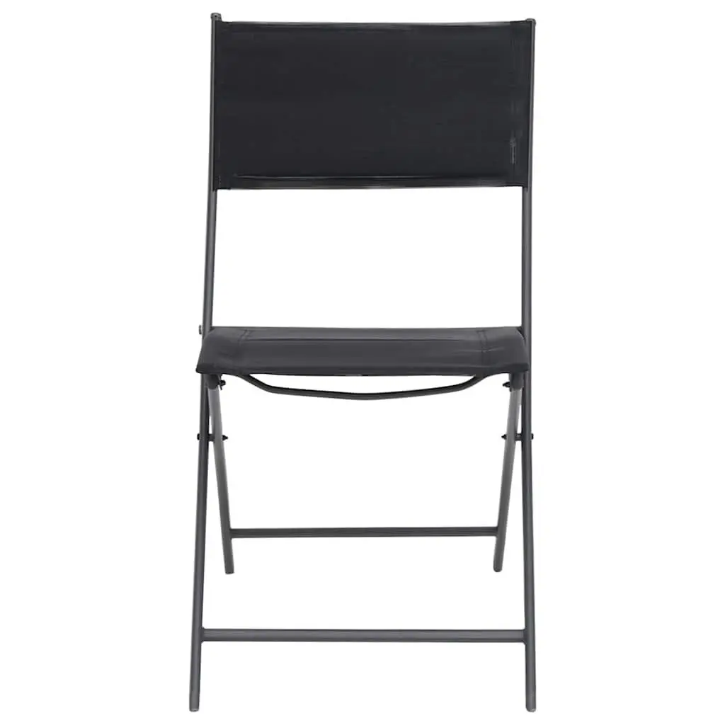 7 Piece Outdoor Dining Set Garden Use Steel Frame Stackable Chairs
