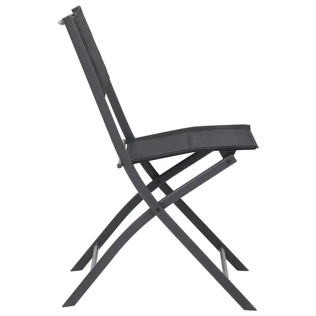 7 Piece Outdoor Dining Set Garden Use Steel Frame Stackable Chairs