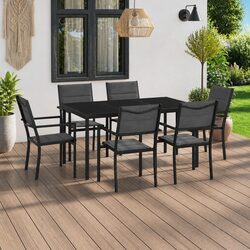 Specifications of the 7-Piece Outdoor Dining Set