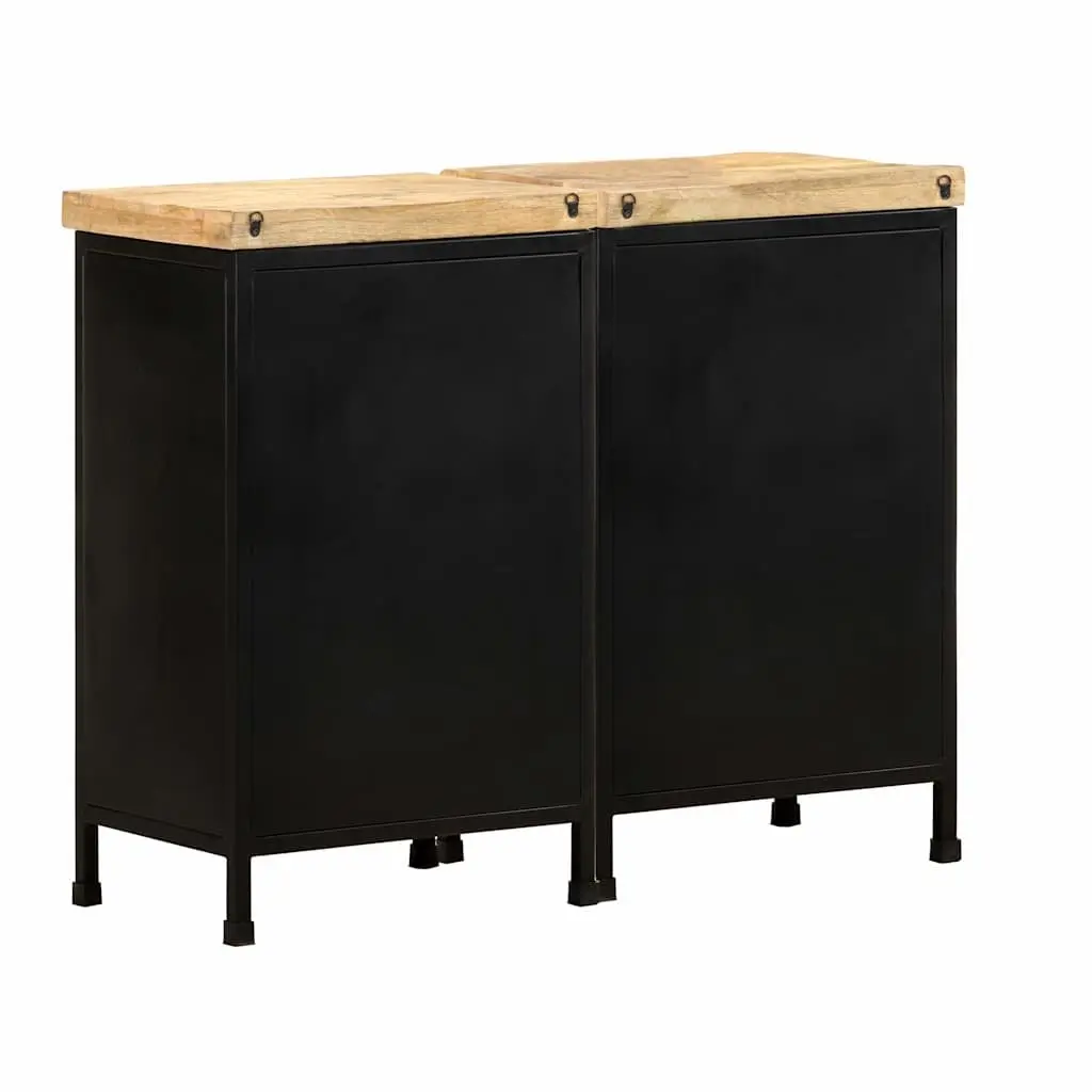 Brown Sideboard with 6 Storage Drawers